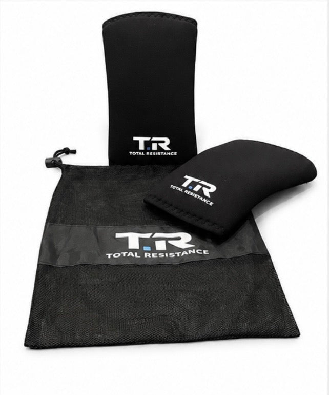 Total Resistance Half Stiff Elbow Sleeves zwart